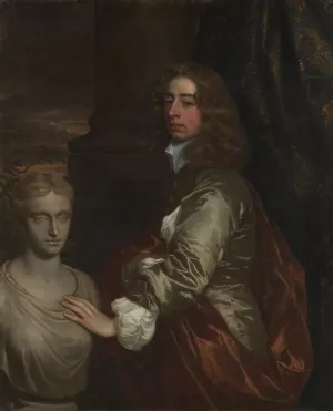 Sir Henry Capel by Sir Peter Lely Oil Painting