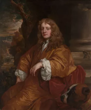 Sir Ralph Bankes by Sir Peter Lely Oil Painting