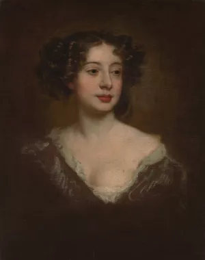 Study for a Portrait of a Woman by Sir Peter Lely Oil Painting