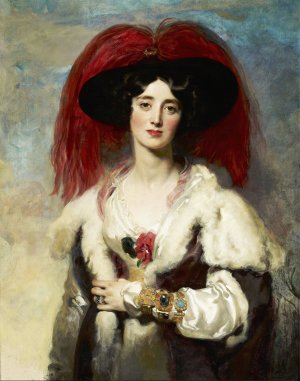 Julia, Lady Peel by Sir Thomas Lawrence Oil Painting