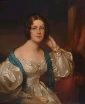 Lady Constance Carruthers painting by Sir Thomas Lawrence