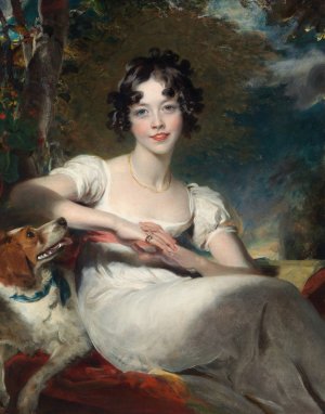 Lady Maria Conyngham by Sir Thomas Lawrence Oil Painting
