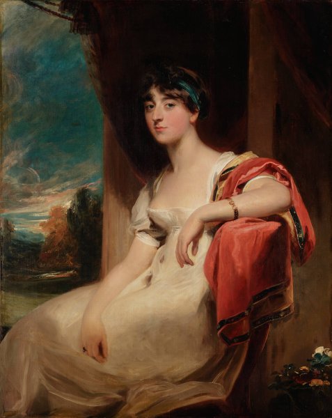 Main Product Photo of Miss Harriet Clements  Painting by Sir Thomas Lawrence