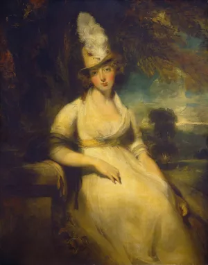 Mrs. Robert Blencowe Oil painting by Sir Thomas Lawrence