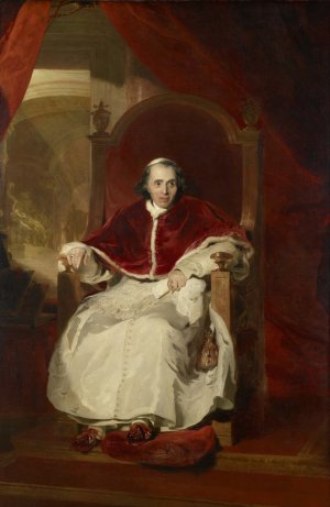 Pope Pius VII by Sir Thomas Lawrence Oil Painting