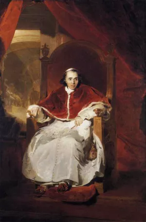 Pope Pius VII by Sir Thomas Lawrence Oil Painting