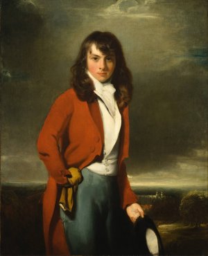 Portrait of Arthur Atherley as an Etonian by Sir Thomas Lawrence Oil Painting