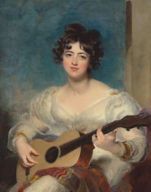 Portrait of Elizabeth Blake, Lady Wallscourt by Sir Thomas Lawrence Oil Painting