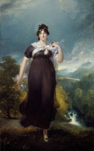 Portrait Of Elizabeth, Marchioness Conyngham by Sir Thomas Lawrence Oil Painting
