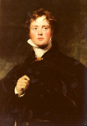 Portrait Of George Nugent Grenville, Lord Nugent Detail