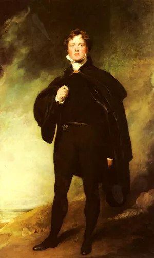 Portrait Of George Nugent Grenville, Lord Nugent by Sir Thomas Lawrence - Oil Painting Reproduction