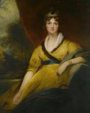 Portrait of Mary Countess of Inchiquin by Sir Thomas Lawrence Oil Painting