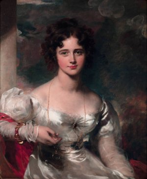 Portrait of Miss Rosamond Croker by Sir Thomas Lawrence Oil Painting