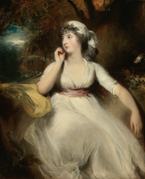 Main Product Photo of Portrait Of Miss Selina Peckwell, Later Mrs. George Grote  Painting by Sir Thomas Lawrence