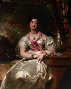Portrait of the Honorable Mrs. Seymour Bathurst by Sir Thomas Lawrence Oil Painting