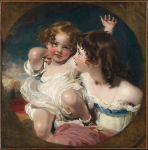The Calmady Children by Sir Thomas Lawrence Oil Painting