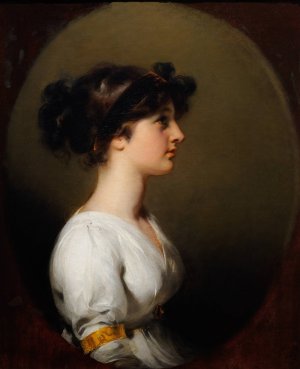 The Honorable Caroline Upton by Sir Thomas Lawrence Oil Painting