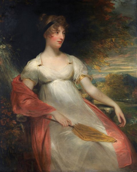 Portrait of a Woman  by Sir William Beechey - Hand-Painted Oil Painting Reproduction
