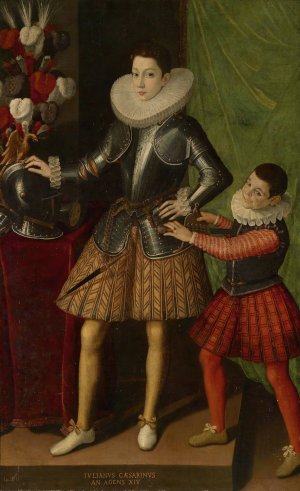 Portrait Giuliano II Cesarini aged 14 by Sofonisba Anguissola Oil Painting