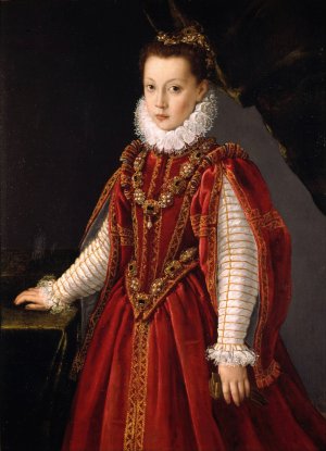 Portrait of a Young Lady by Sofonisba Anguissola Oil Painting