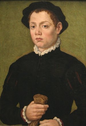 Young Man by Sofonisba Anguissola Oil Painting