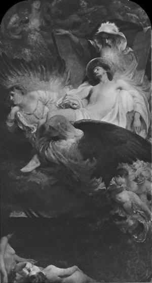 An Allegory by Solomon Joseph Solomon Oil Painting