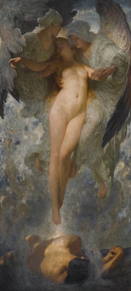Eve by Solomon Joseph Solomon Oil Painting