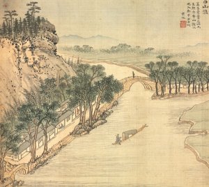 Lushan Hui by Song Xu Oil Painting