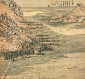 Mt. Changchao by Song Xu Oil Painting