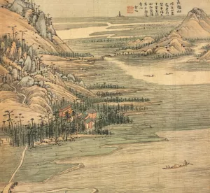 Mt. Changchao by Song Xu Oil Painting