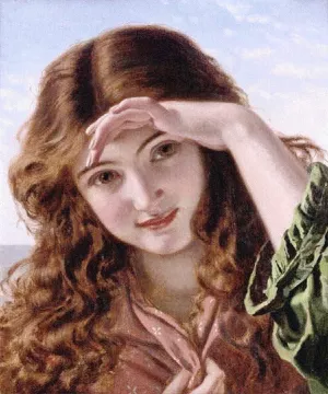 Far Away by Sophie Anderson Oil Painting