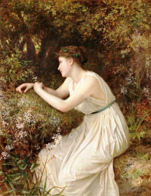 Natural Princess by Sophie Anderson Oil Painting