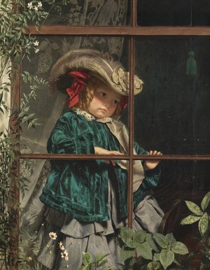 No Walk Today by Sophie Anderson Oil Painting