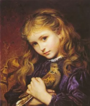 The Turtle Dove Oil painting by Sophie Anderson