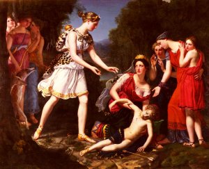 Death Of Cenchirias, Son Of Neptune by Sophie Rude Oil Painting