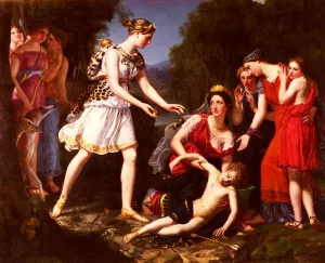 Death Of Cenchirias, Son Of Neptune by Sophie Rude - Oil Painting Reproduction
