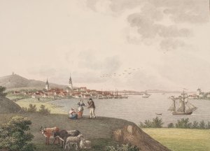 Aalborg by Soren L. Lange Oil Painting