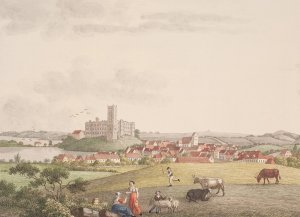 Kolding by Soren L. Lange Oil Painting