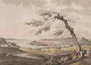 Udsigt af Praesto i Sjaelland by Soren L. Lange Oil Painting
