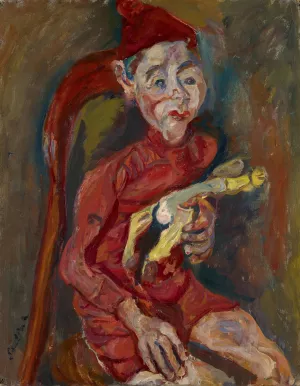 Child with a Toy by Chaim Soutine Oil Painting