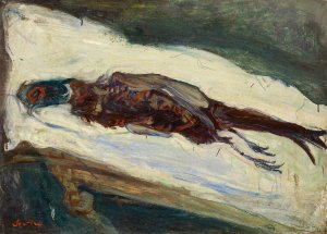 Dead Pheasant by Chaim Soutine Oil Painting
