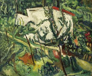 Maison De Clamart by Chaim Soutine Oil Painting