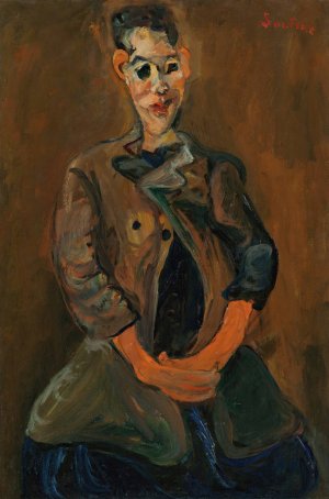 Portrait D'un Jeune Homme by Chaim Soutine Oil Painting