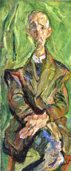 Praying Man by Chaim Soutine - Oil Painting Reproduction