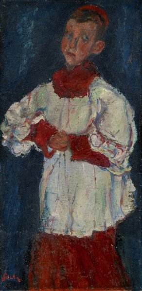 The Choir Boy by Chaim Soutine Oil Painting