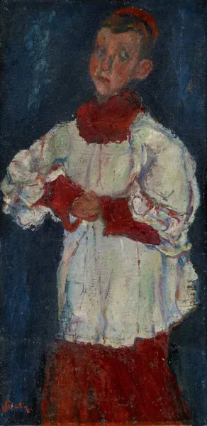 The Choir Boy by Chaim Soutine Oil Painting
