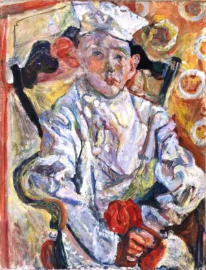The Pastry Chef painting by Chaim Soutine
