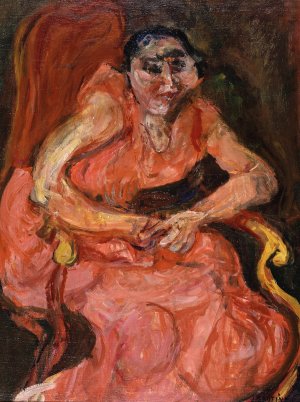 Woman in Pink by Chaim Soutine Oil Painting