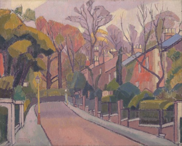 Main Product Photo of Cambrian Road, Richmond Painting by Spencer Frederick Gore