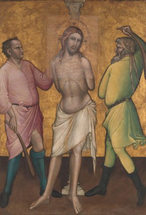 The Flagellation by Spinello Aretino Oil Painting